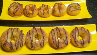 Baked Mini Orange Donuts