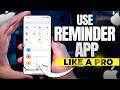 How to Use Reminder App on iPhone - New Update