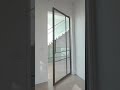 steel pivot doors in action