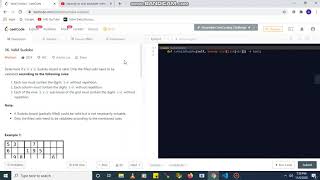 Valid Sudoku | Leetcode Problem solution in python | Day 1