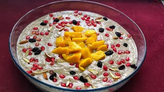 Ragi Fruit Custard