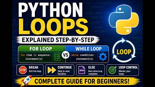 Python Loops Explained | For & While Loops Tutorial