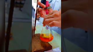 Chemistry practical . #trending #viral #ytshorts #chemistrylab #chemistry  @allinonewithme503