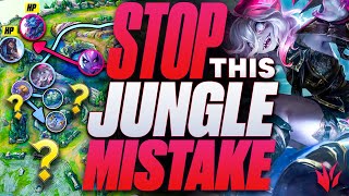 The Early Game Jungle MISTAKE That LOSES 95% Of Games!😱