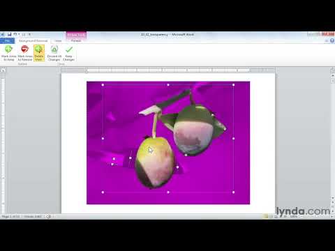 Microsoft Word tutorial: How to edit picture backgrounds | lynda.com Microsoft Word tutorial: How to edit picture backgrounds | lynda.com