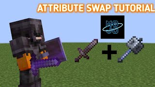 Attribute Swap Tutorial | Step by Step Tutorial #minecraft #pvp #tutorial
