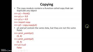 Module 4 Classes and Objects 3