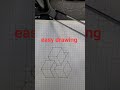 ✍🏻 Easy Graph Paper Drawing Techniques ✍🏻 #3dart  #art #3dillusion #youtubeshorts #opticalillusion