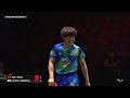 full match wang sun vs harimoto hayata xd f singaporesmash 2023