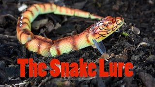 How to make a snake fishing lure