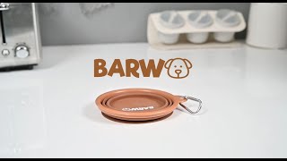 BARWO's Collapsible Dog Bowls