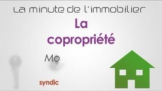 La copropriété (la minute de l'Immobilier)