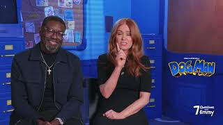 Lil Rel Howery and Isla Fisher of the “Dog Man” movie answer 7 Questions with Emmy