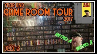 GAME ROOM TOUR 2017: Part 5 - "Boxed & Loose NES Games"