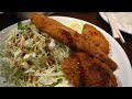 東京　御徒町　肉の大山　日替わりランチ　ミックスフライ定食　５００円　2014.10.28 okachimachi