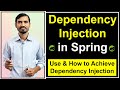 #5 What is Dependency Injection in Spring || Use of DI || Spring Framework Tutorials by Deepak