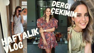 Haftalık VLOG I PeopleMag Dergisinin Kapak Çekiminden Arka Plan