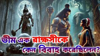 ভীম কেন বিয়ে করেছিলেন রাক্ষসী হিড়িম্বাকে? || BHEEM'S SECRET WEDDING TO Hidimba?