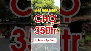 Bán nhà ngay chợ 4x14m 2pn3wc gần Xuân Thới Thượng Hóc Môn giáp Quận 12 #nhadathocmon