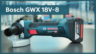 Akku-Winkelschleifer Test: Bosch GWX 18V-8