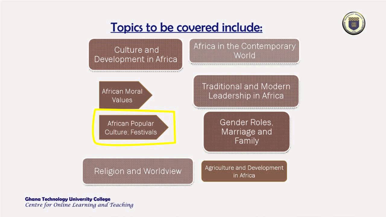 African Studies Course Overview - YouTube