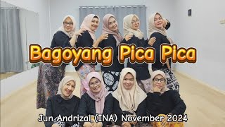 BAGOYANG PICA PICA Line Dance ll Jun Andrizal. (INA) November 2024 ll DKI 38 Jakarta (INA/