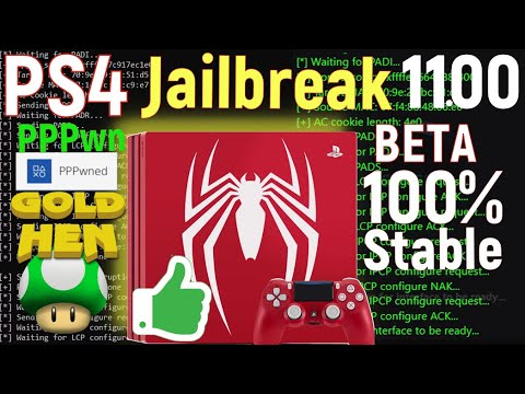 How to jailbreak 11.00 PS4 100% super stable latest Goldhen