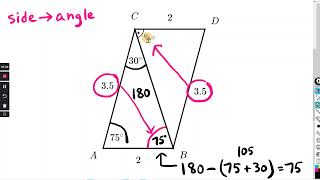 Find angles in congruent triangles : Khan Academy