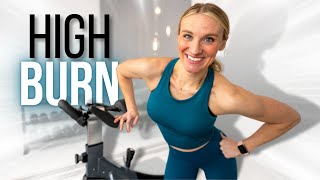 30-minute HIGH-BURN Rhythm Indoor Cycling Workout