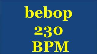 Drum Loops for Practice Bebop 230bpm