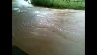 Angry Big Elkin Creek, Elkin NC, Surry County