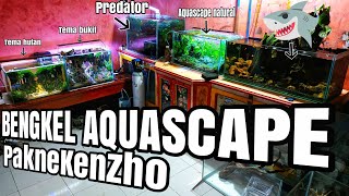 #80 Room Tour Bengkel Aquascape Sederhana Pakne Kenzho