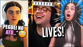 QUANDO A STREAMER PEGA OS PAIS NAQUILO 😳 - MELHORES CLIPS (JOVENS REAGEM)