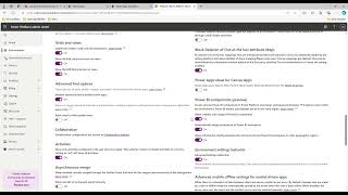 Power Platform Environment Settings App - 2024 Release Wave 2