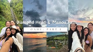 oahu part I ~ diamond head & manoa falls // march 2024 vlog