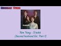 Kim Yang(김양) - A habit (습관처럼) [Second husband Ost. Part-1] lyrics