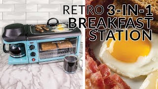 BSET300BLUE | Retro 3-in-1 Breakfast Station