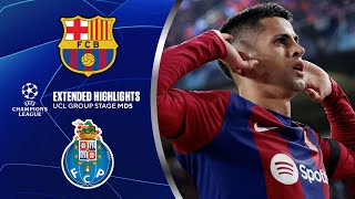 Barcelona vs. Porto: Extended Highlights | UCL Group Stage MD 5 | CBS Sports Golazo