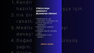 STRESLE BAŞA ÇIKMANIN 5 BİLİNMEYEN YÖNTEMİ 💡 #psikoloji #kişiselgelişim #motivasyon