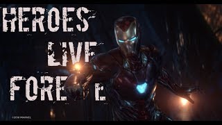 Marvel Cinematic Universe \-/ Heroes Live Forever