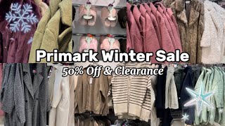 Primark 50% Off New Years Winter Sale & Clearance, January 2024 - New Winter Stock | Uk Desi Vlogger