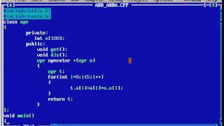 Add Two Array by Redefine Addition Operator Using Operator Overloading in CPP