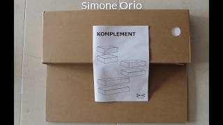 HOW TO MAKE IKEA KOMPLEMENT DRAWER