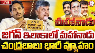 LIVE🔴:జగన్ ఇలాకాలో టీడీపీ మహానాడు | TDP Mahanadu In Kadapa By CM Chandrababu | YS Jagan | AP News