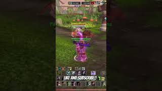 Rocked by a warlock | World of Warcraft | #shorts #wow