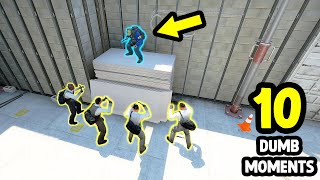 10 impossible DUMB MOMENTS! - CS:GO BEST ODDSHOTS #632