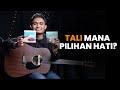 PERBEZAAN TALI GITAR AKUSTIK : 80/20 BRONZE VS PHOSPHOR BRONZE