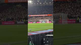 West Ham United V Manchester City | West Ham Penalty's - Craig Dawson