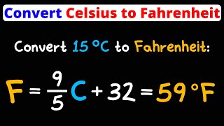 Convert Celsius to Fahrenheit | Temperature Conversion | Eat Pi