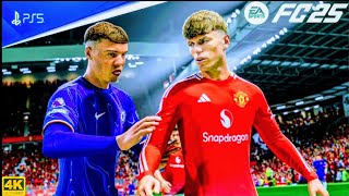 EA SPORTS FC 25 | CHELSEA Vs. MANCHESTER UTD | FULL GAMEPLAY | PS5 (2160p60HDR)